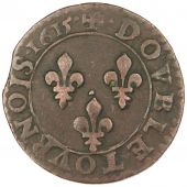 Monnaie ancienne 30333_louis-xiii-double-tournois-revers