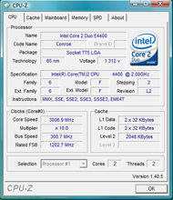 Le ptit CPU-Z mis à jour !  Cpuz