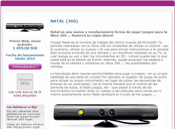 Project Natal más caro que Xbox 360 Arcade Project-natal-precio-xbox
