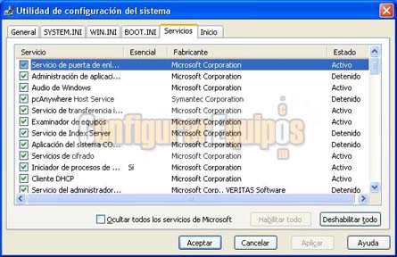 COMO OPTIMIZAR WINDOWS XP PARA PODER UTILIZARLO EN ORDENADORES CON POCA POTENCIA. Owxp1