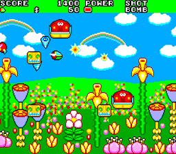 le plus beau jeu master system! Fantasy_Zone_2_SMS_ScreenShot2