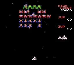 4º Dingoobr Championship - Galaga (NES) Galaga_NES_ScreenShot2