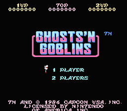 [MultiTest]Ghouls 'n Ghosts 'n Goblins ('n phuck 'n phuncking hard games) Ghosts_n_Goblins_NES_ScreenShot1