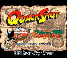 20 anos de Mega Drive Quackshot_Starring_Donald_Duck_GEN_ScreenShot1