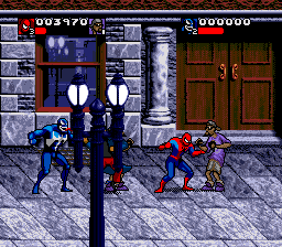 Spider-Man & Venom - Maximum Carnage [MEGA SNES] Spider-Man__Venom_Separation_Anxiety_GEN_ScreenShot4