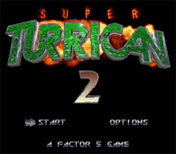 COLeccIon de RomS (Zsnes) solo aportes.... Super_Turrican_2_SNES_ScreenShot1