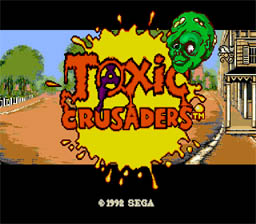 [TEST] Toxic crusaders (mega drive) Toxic_Crusaders_GEN_ScreenShot1