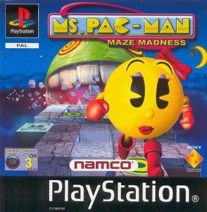 Ms Pac Man Maze Madness Sony-playstation-ms-pacman-maze-madness