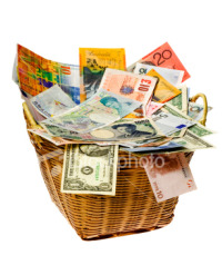 CAF - Phụ phí biến động tỷ giá ngoại tệ (CAF - Currency Adjustment Factor) Currency-basket