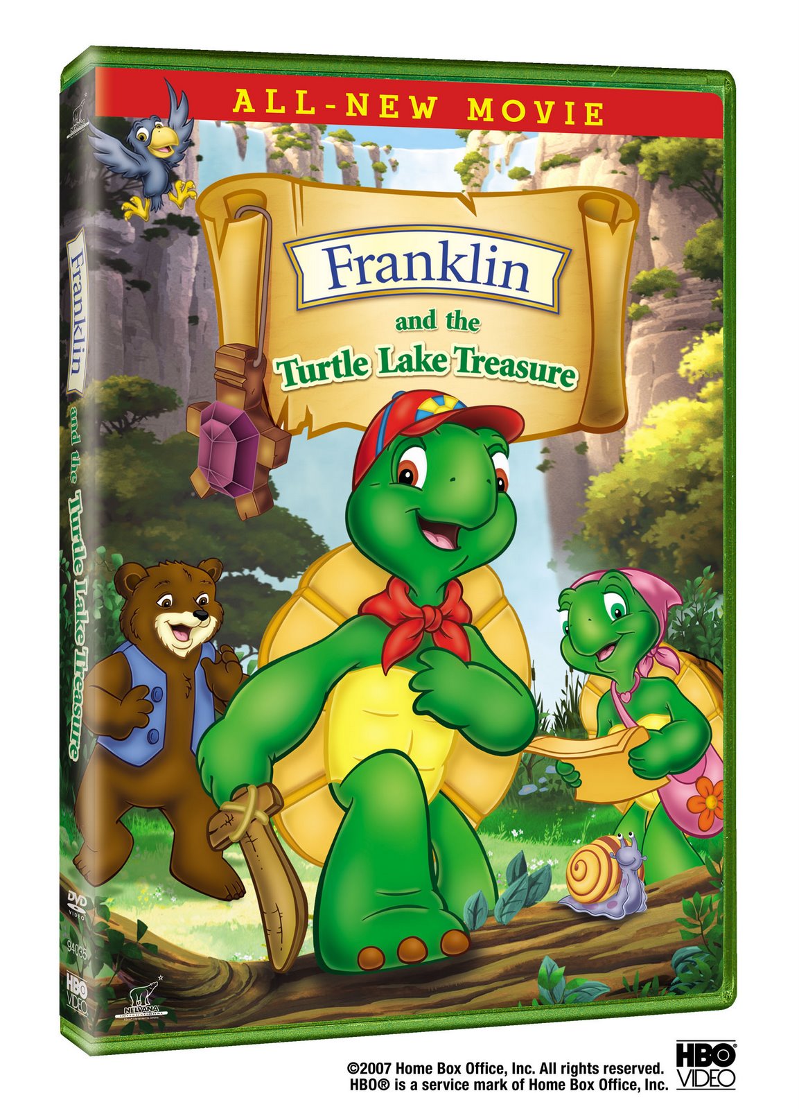 Franklin ve Göldeki Hazine Franklin_3D_DVD-782312