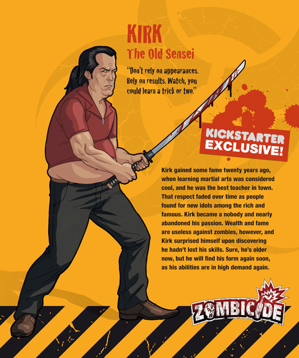 Zombicide personajes KIRK