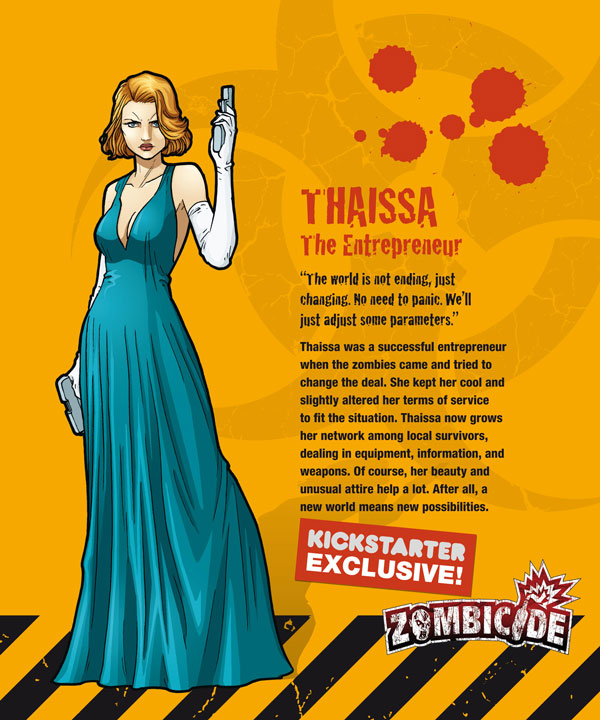 Zombicide personajes THAISSA