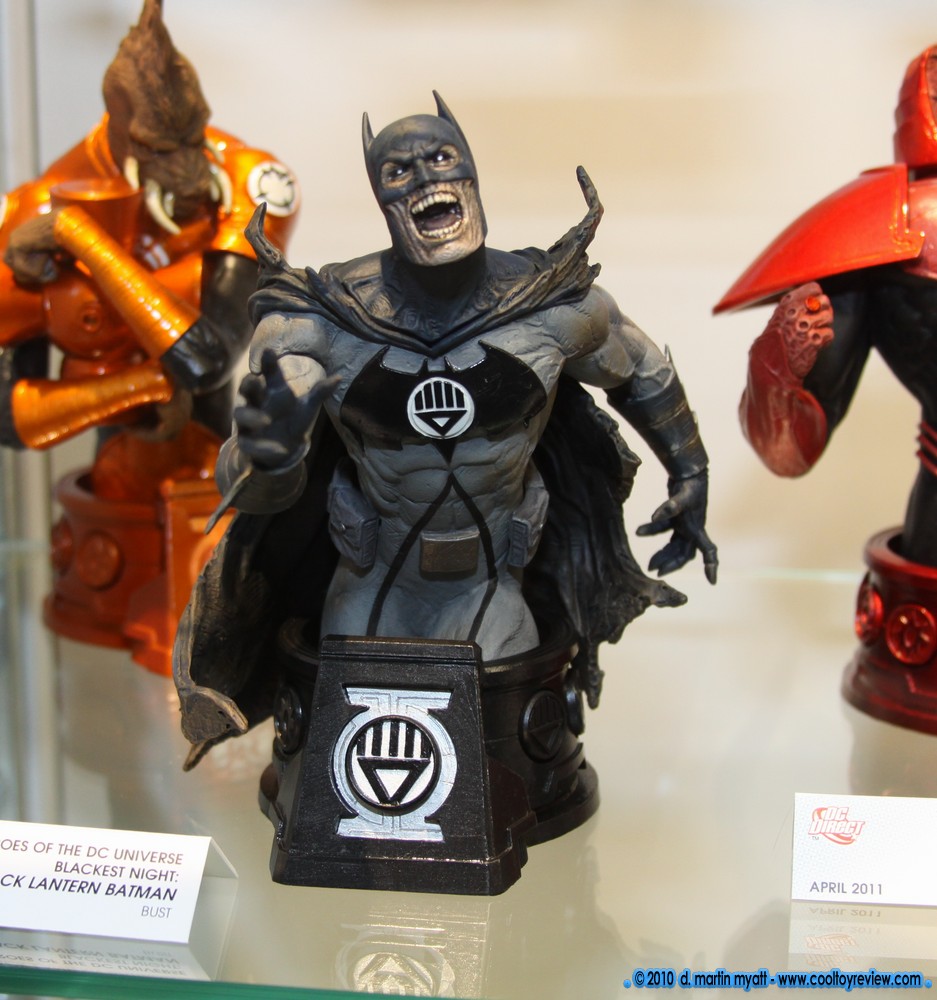 [SDCC 2010] Stand DC Direct - Bustos e Lanternas Blackest Night IMG_3262