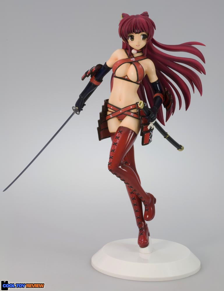 [KOTOBUKIYA] Manaka de Ikuno!!! Tamaki Red Armor Samurai Ver. - ANI*STATUES  Koto-Tamaki-Sam-02