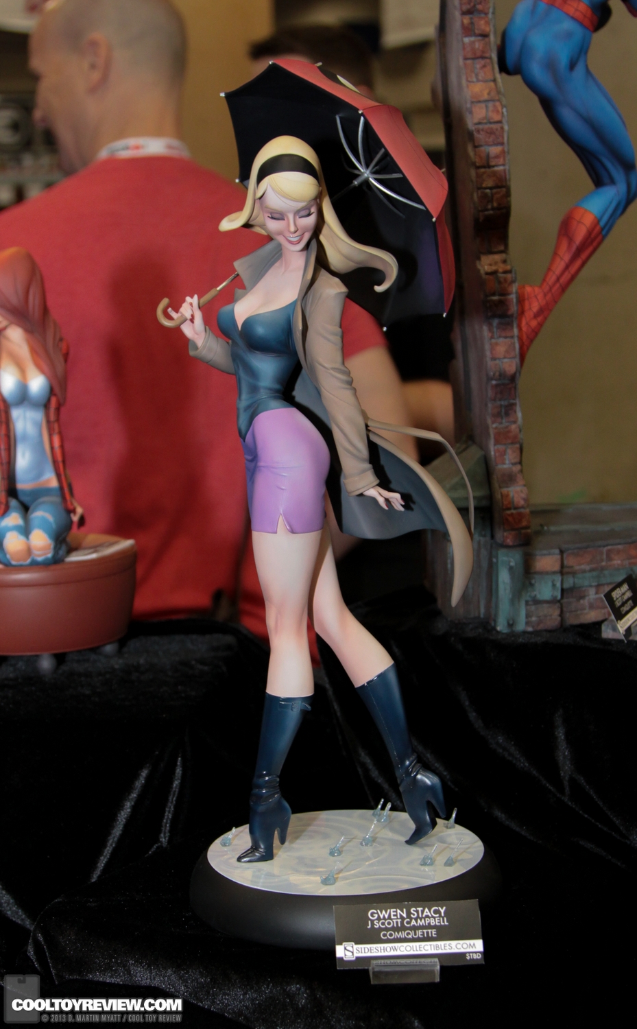 [Sideshow] Spider-Man: Gwen Stacy Comiquette - LANÇADA!!! - Página 4 SDCC_2013_Sideshow_Collectibles_Thursday-178