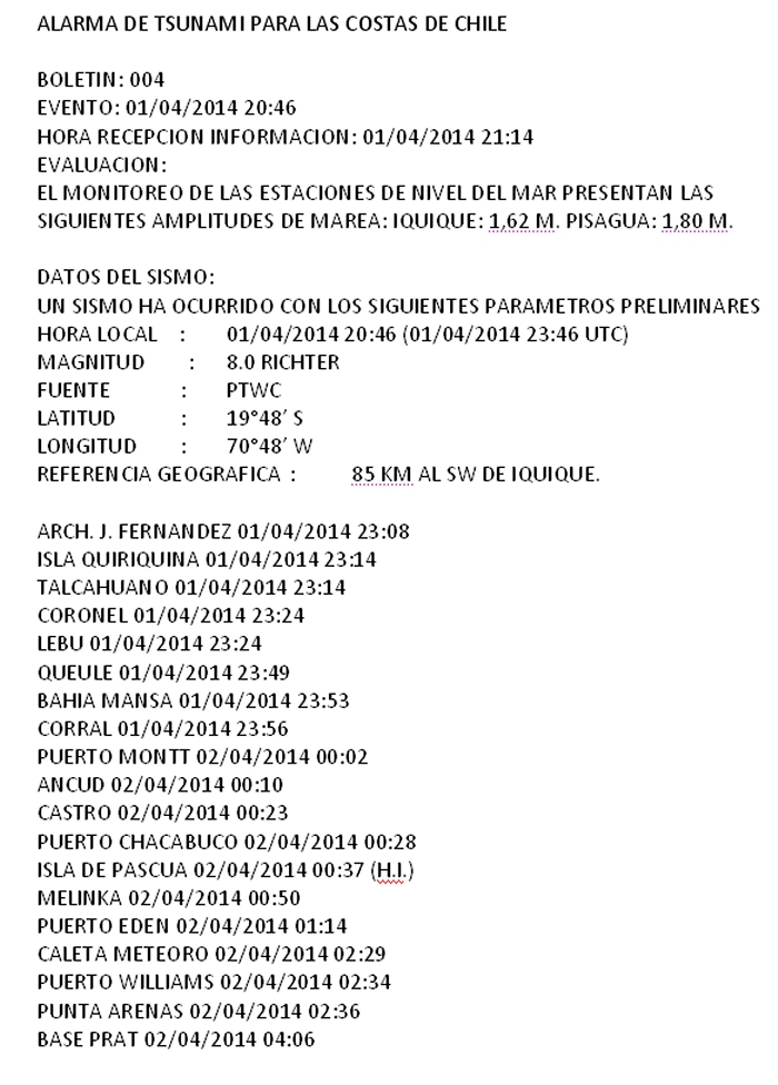 Terremoto de gran magnitud se registra en el extremo norte de Chile: Alerta de tsunami Foto_0000003320140401210300