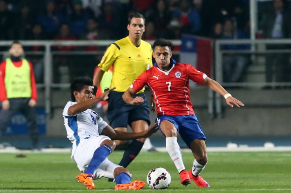 5-6-2015 - Amistoso El Salvador 0 Chile 1. Foto_0000003720150605214243