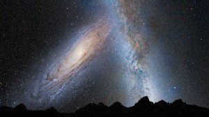 El destino de la Vía Láctea es colisionar contra la galaxia de Andrómeda Via-lactea-andromeda-300x168