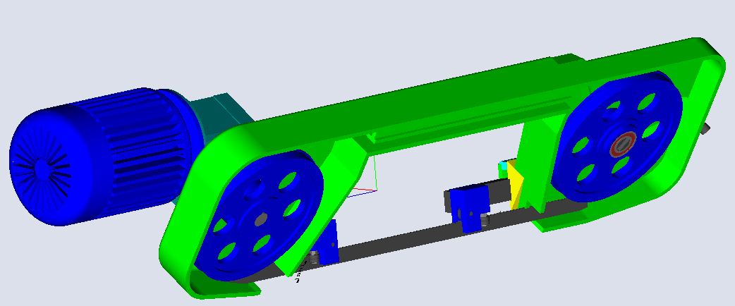 fabrication d'une scie a ruban pour métaux D03