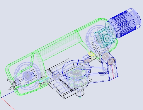 fabrication d'une scie a ruban pour métaux D07