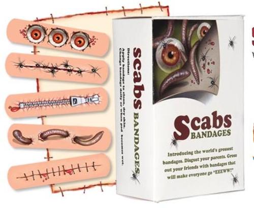 اغرب لاصقات جروح Scabsbandages