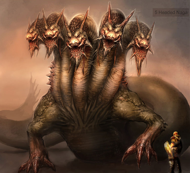 Imagem de Dracus Gwf-monster-naga