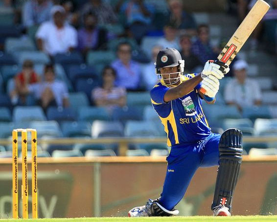 20th April 2012 : Dominators tour of Champions : 5th ODI Angelo-Mathews