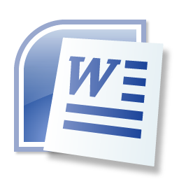 أهلا ومرحبا بكم في مكتبة المليون كتاب Word2007Logo