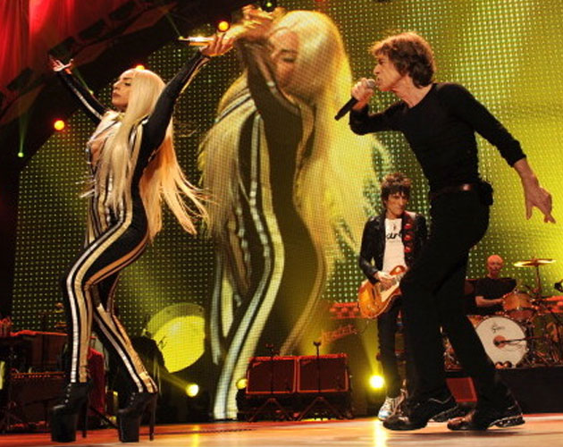 Lady Gaga y su actuacion en el 50 aniversario de los Rolling Stones Lady-gaga-rolling-stones