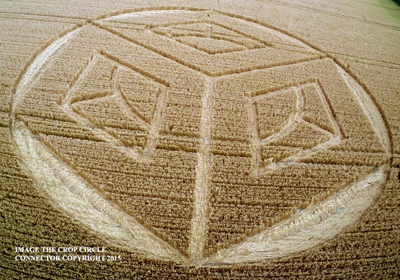 Crop Circle At Ockley Hill, nr Merstham, Surrey.UK. Reported 19th July 2015. G0029824_1437332488810_high