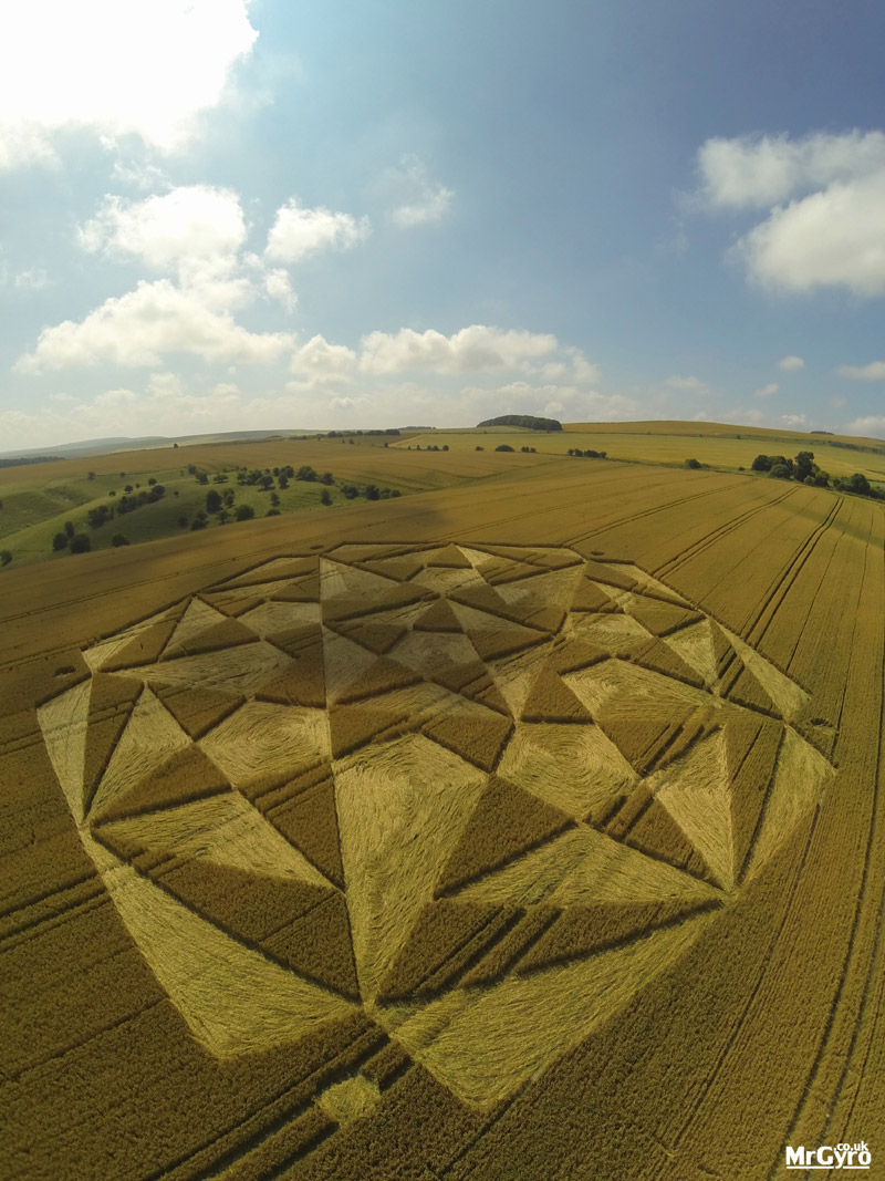 Crop Circles 2016 ~ Ranscomb Bottom, nr  Calstone Wellingotn. Wiltshire 11