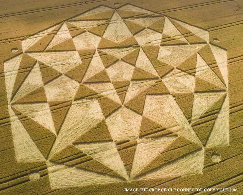 Crop Circles 2016 ~ Ranscomb Bottom, nr  Calstone Wellingotn. Wiltshire G0055766bjkbb