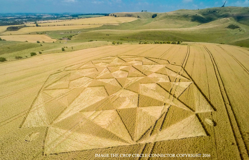 Crop Circles 2016 ~ Ranscomb Bottom, nr  Calstone Wellingotn. Wiltshire G0075835bbb