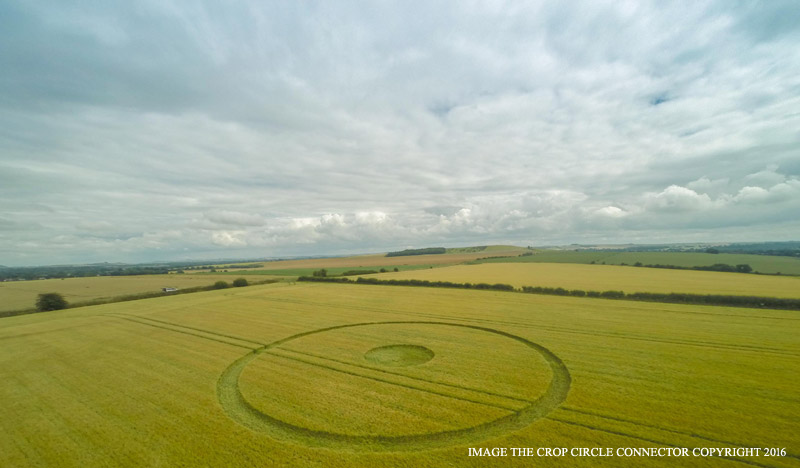 Crop Circles 2016 ~ Hackpen Hill, nr Broad Hinton & Wessex Ridgeway, Nr Devizes. Wiltshire G0034877bbb