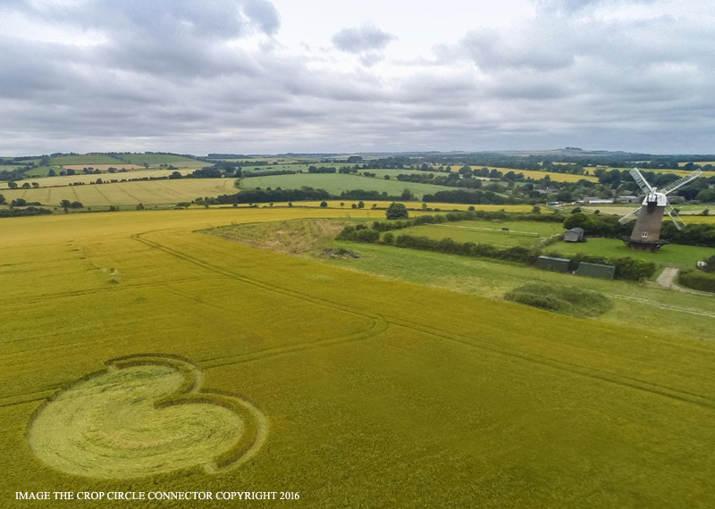 Crop Circles 2016 ~ Wilton Windmill, Nr Wilton, Wiltshire G0014546bbb