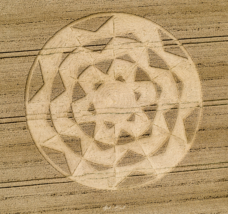 Crop Circles 2019 - Nun's Walk, Nr Tufton, Hampshire DJI_0655