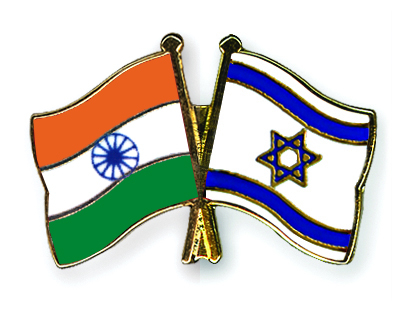 التسليح الهندي من روسيا إلى إسرائيل Flag-Pins-India-Israel