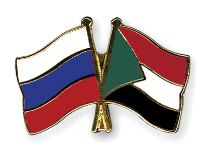 les relations du soudan avec la Russie Flag-Pins-Russia-Sudan