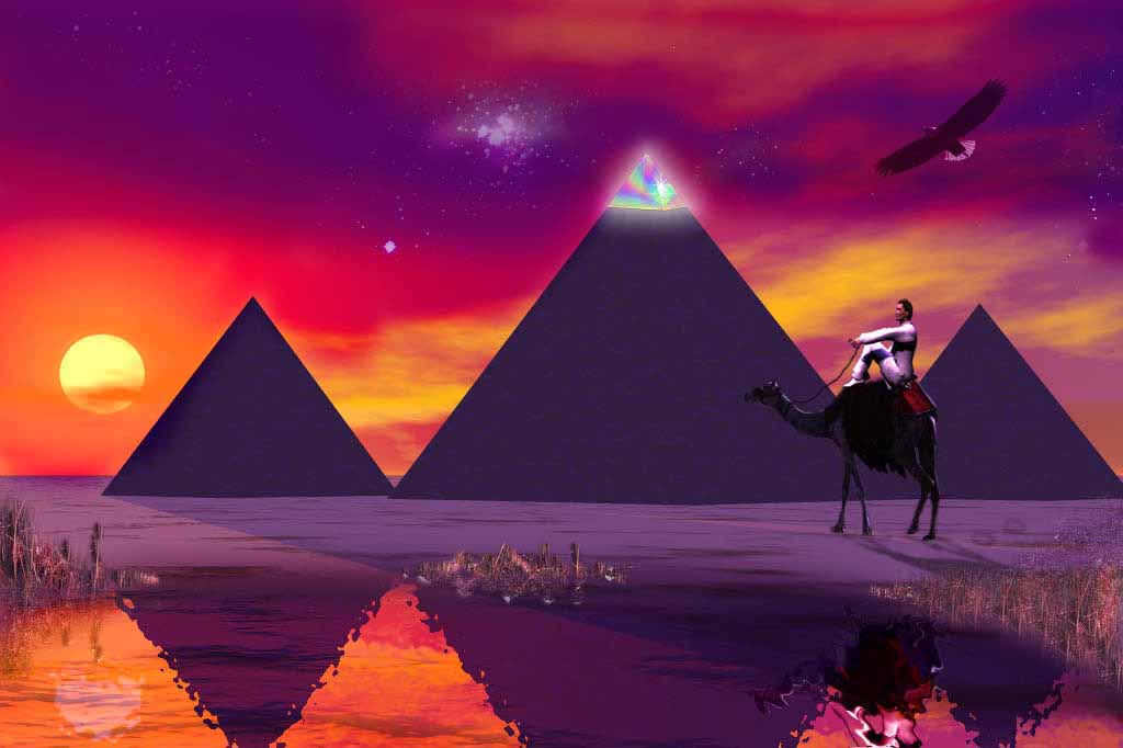 The 12 Pyramids Of Thoth Pyrainbowcapstone