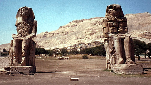 colosos - Los colosos de Memnon Templeluxor6