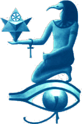 Thoth - God of the Moon, Magic and Writing  Thothblue