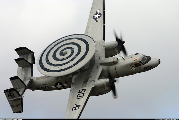 Criberion Grumman-e-2c-hawkeye-avion-radar