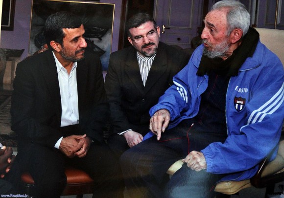 Fidel con Ahmadinejad Fidel-castro-iran8-580x405