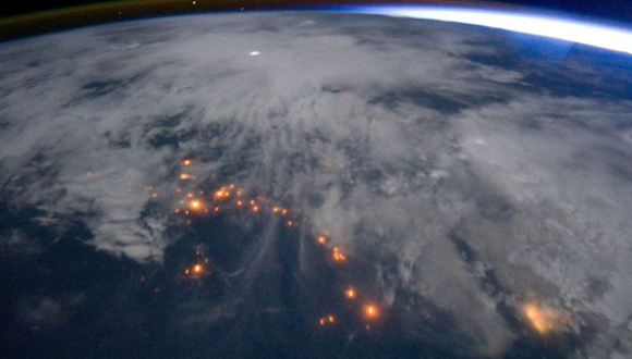 Las tormentas eléctricas desde el espacio 4