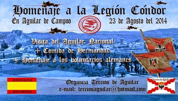 Rinden homenaje en España a Legión Cóndor, que bombardeó Guernica Legion-Kondor