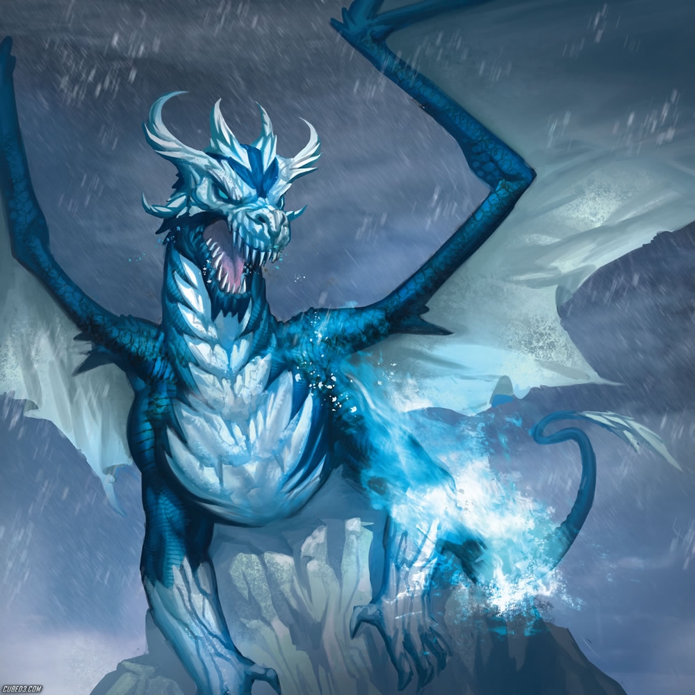 Polaris the Icewing king -cough- Nope -cough IceDragonlv2_FinalFLATS
