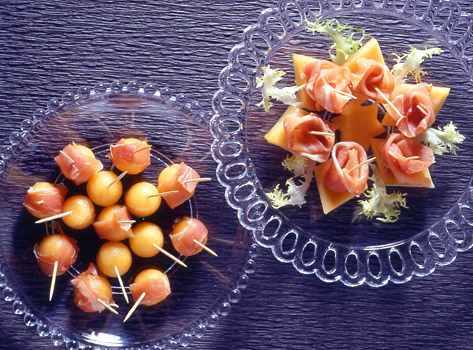 FESTEGGIAMO! Stuzzichini_prosciutto_melone