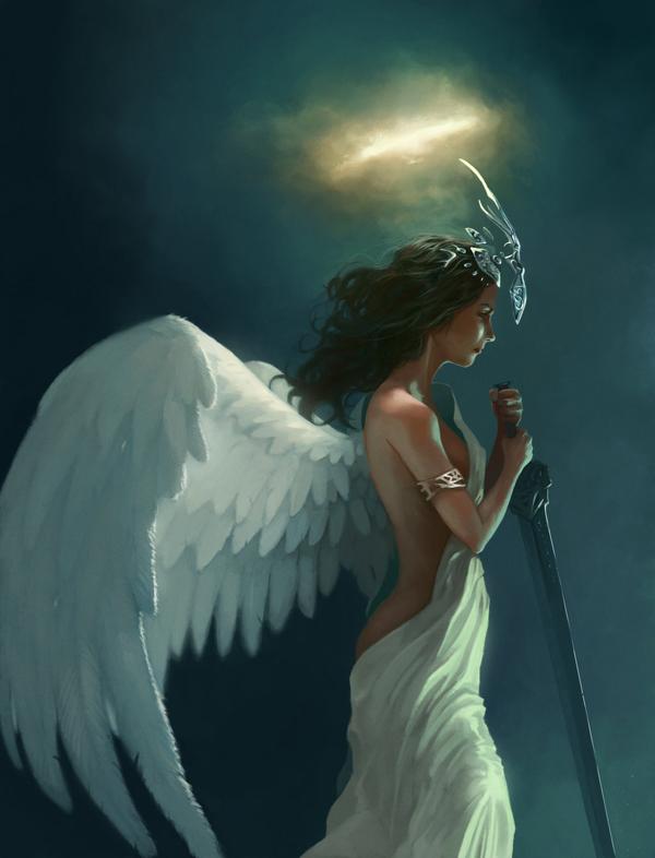 *** ANGELES *** 11-Angel-art-by-_packo-mx