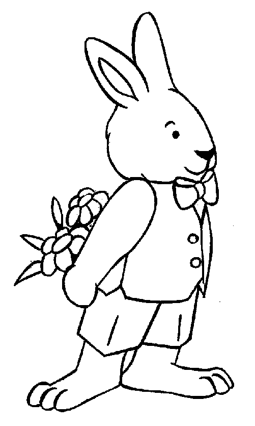 ..°°(بيت البراعم )°°.. Lapin-coloriage-vide-015