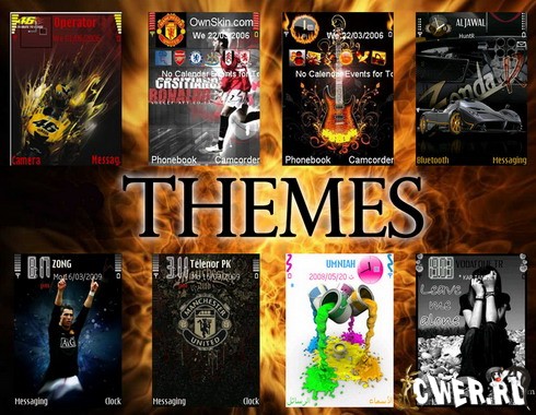 Themes Pack for Symbian 9.x تحميل مباشر Uaubr